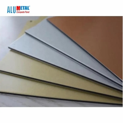لوح الألمنيوم المركب PVDF المعاصر ISO9001 لوح الألمنيوم المركب 4 مم