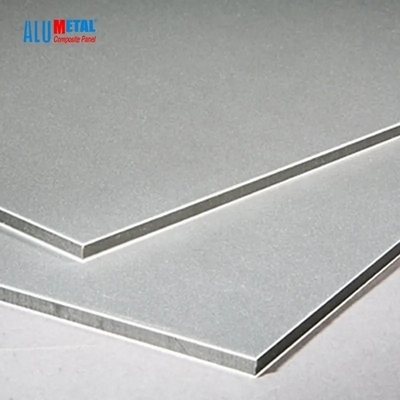 لوح الألمنيوم المركب PVDF المعاصر ISO9001 لوح الألمنيوم المركب 4 مم