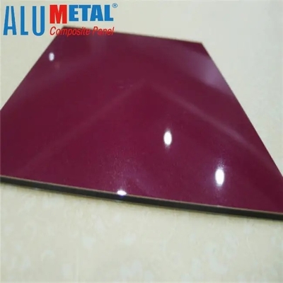 الألوميتال 2 مم 3 مم 4 مم 5 مم 6 مم ACM Alucobond الألومنيوم الكسوة ورقة ACP 4x8 لوحة مركبة للوحة الجدار