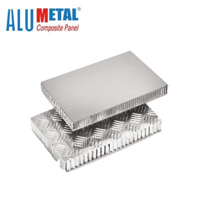 ألواح الألمنيوم المقاومة للحريق على شكل قرص العسل للخارج 1575mm 1000mm FR