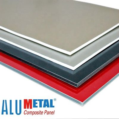 1570mm 5mm الألومنيوم الجدار الخارجي الكسوة مركب المواد LDPE الأساسية