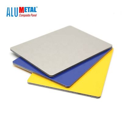 6mm 1220x2440mm PE الألومنيوم المركب لوحة Acp ورقة للسقف AA3003