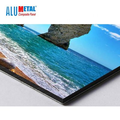 1250mm 8mm PE الألومنيوم المركب لوحة الألومنيوم لوحة لوحة سطح المرآة AA3003