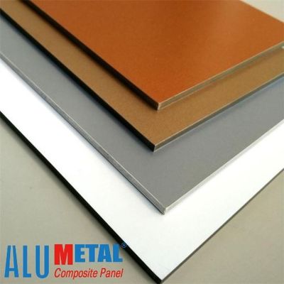 2000mm لافتات PE لوحة الألومنيوم المركب لوحة الكسوة AA3003