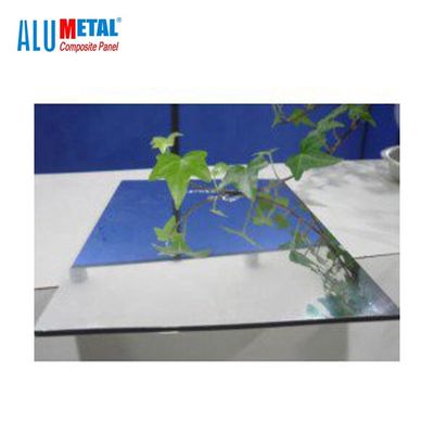 LDPE الأساسية AA3003 لوحة الألومنيوم المركب المرآة ورقة Acp الانحناء 2440 مم B1 FR