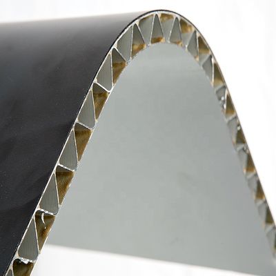 A2 2.5mm 2200mm الألومنيوم لوحة قرص العسل المركبة ورقة في الهواء الطلق 4x8 ورقة العفن برهان
