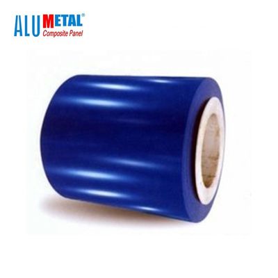 PVC المغلفة تقليم الألومنيوم لفائف فك 200MM 2600 مم للبناء