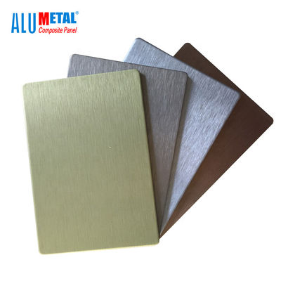 0.15mm 6mm نحى الألومنيوم المركب لوحة سبيكة ورقة 1250x2440mm PE الأساسية