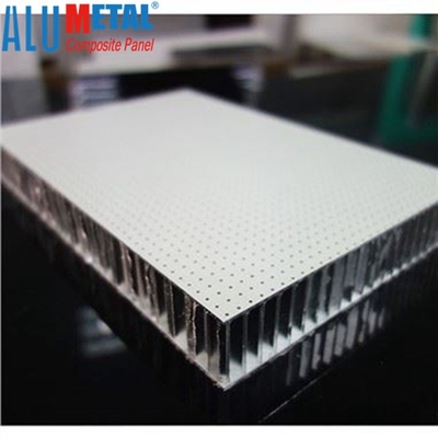 3.0mm الألومنيوم لوحة قرص العسل 2000mm العرض غير قابلة للاحتراق