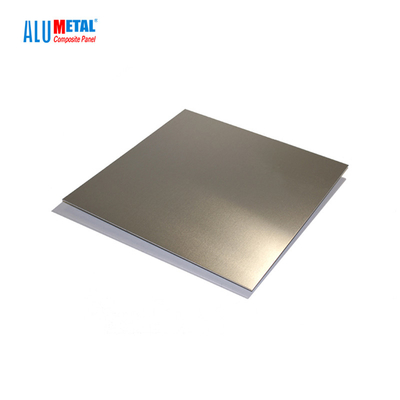2mm الألومنيوم الكسوة ورقة طلاء PVDF